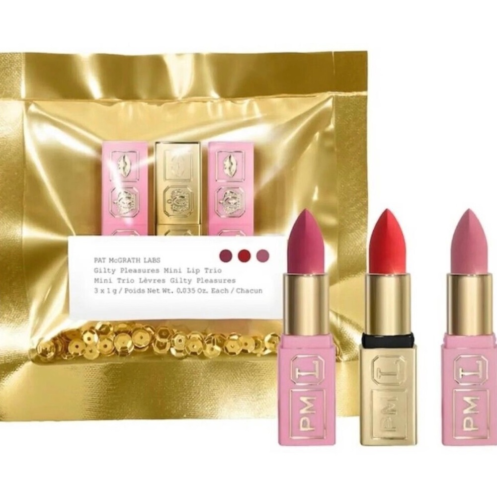 Pat McGrath “Guilty Pleasures” Mini Lipstick Trio